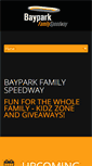 Mobile Screenshot of bayparkspeedway.co.nz
